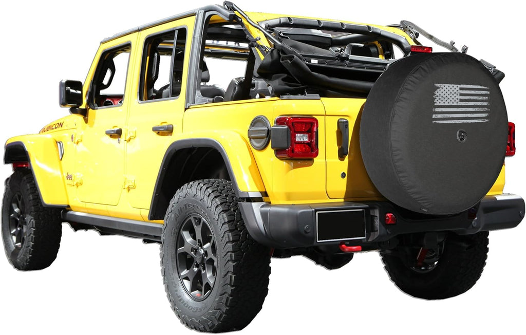 Soft JL Tire Cover with Back-up Camera G69582
