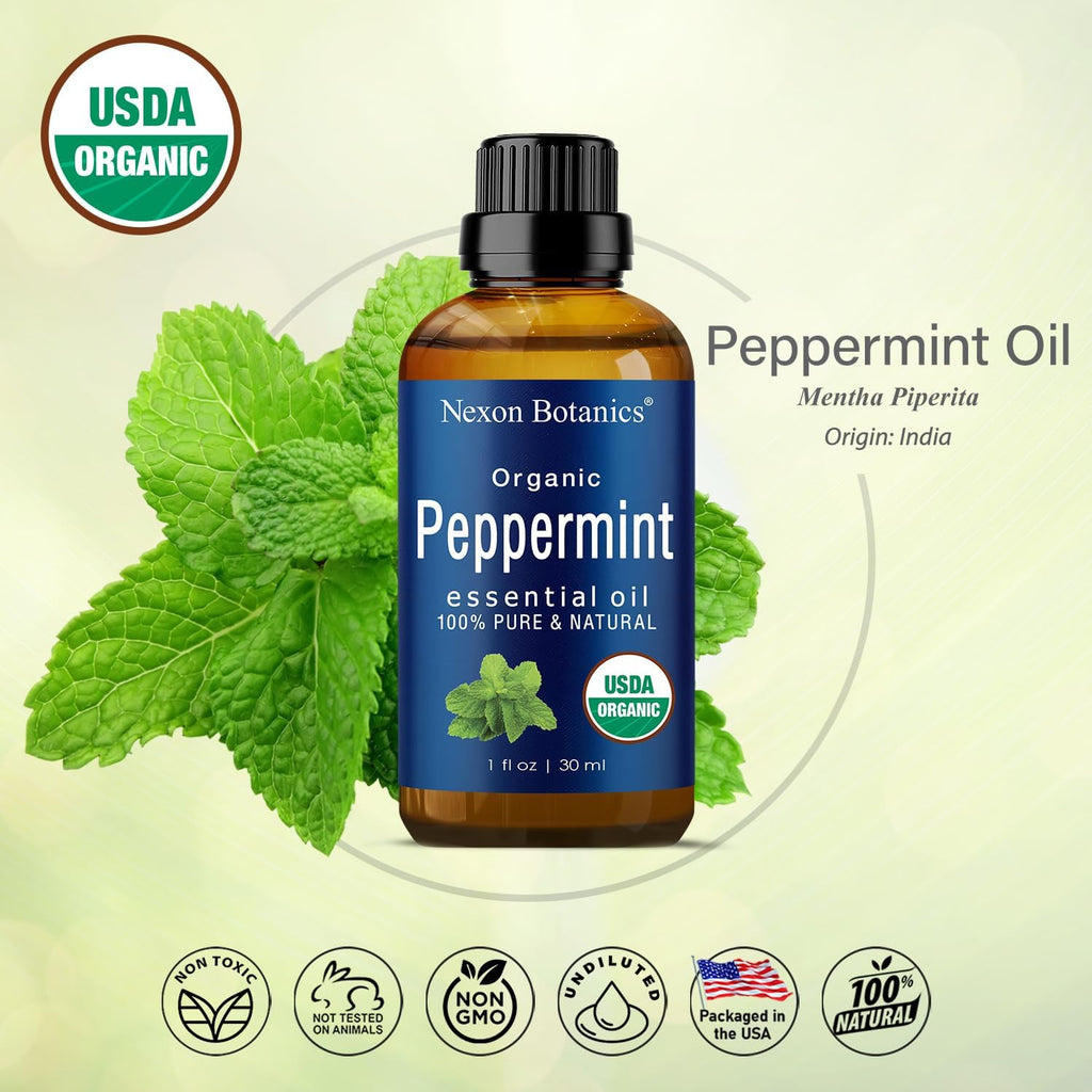 Organic Peppermint Essential Oil 30 ml I25477