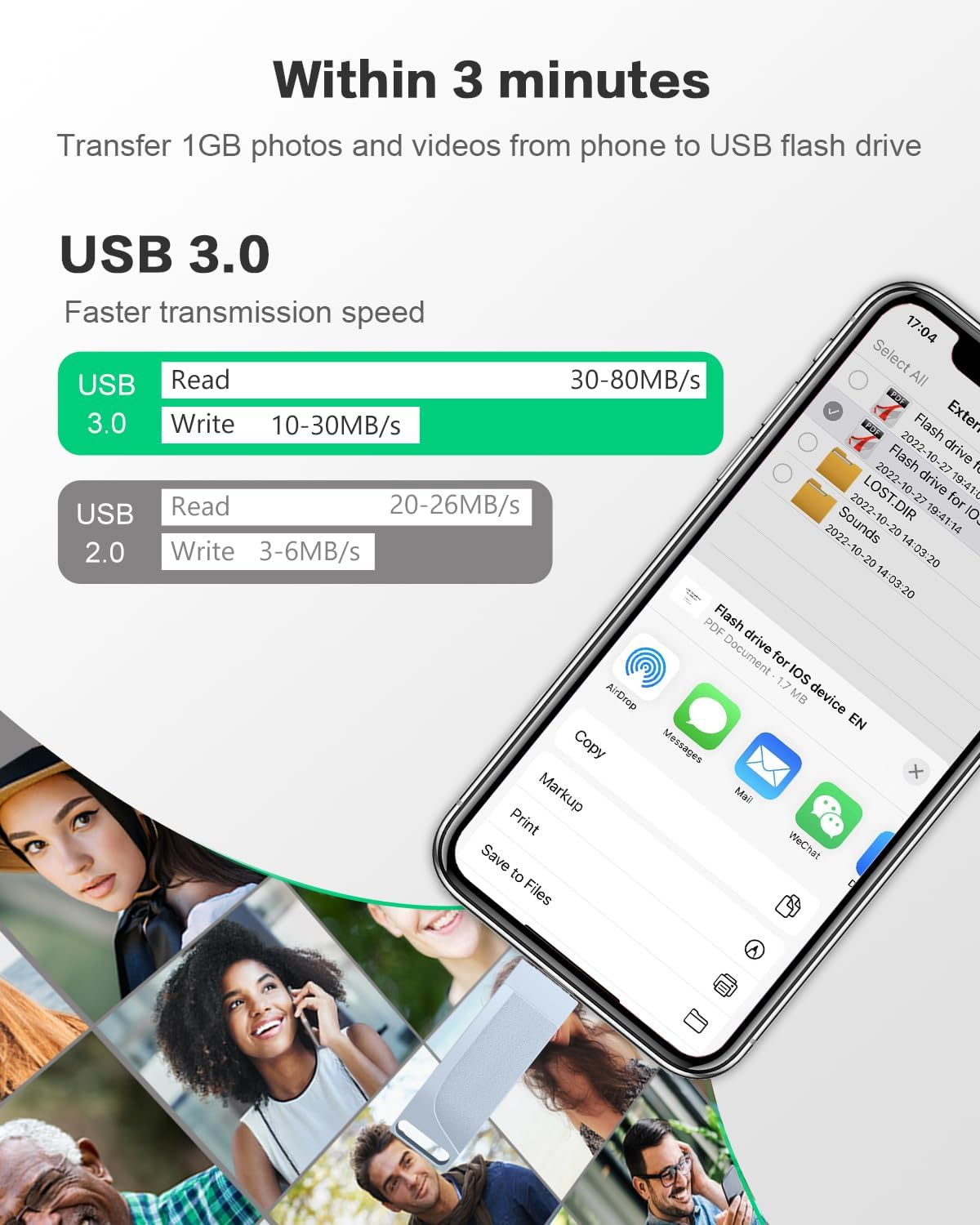 4in1 512GB USB Flash Drive D920