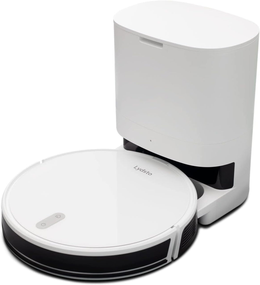 Robot Vacuum and Mop Cleaner, 3000Pa Suction, White B184092