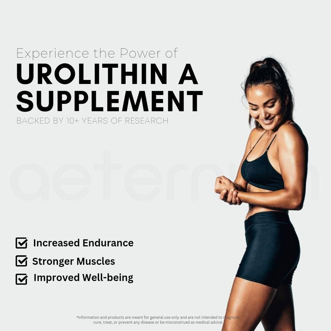 Urolithin A 500mg 60 Capsules U9517