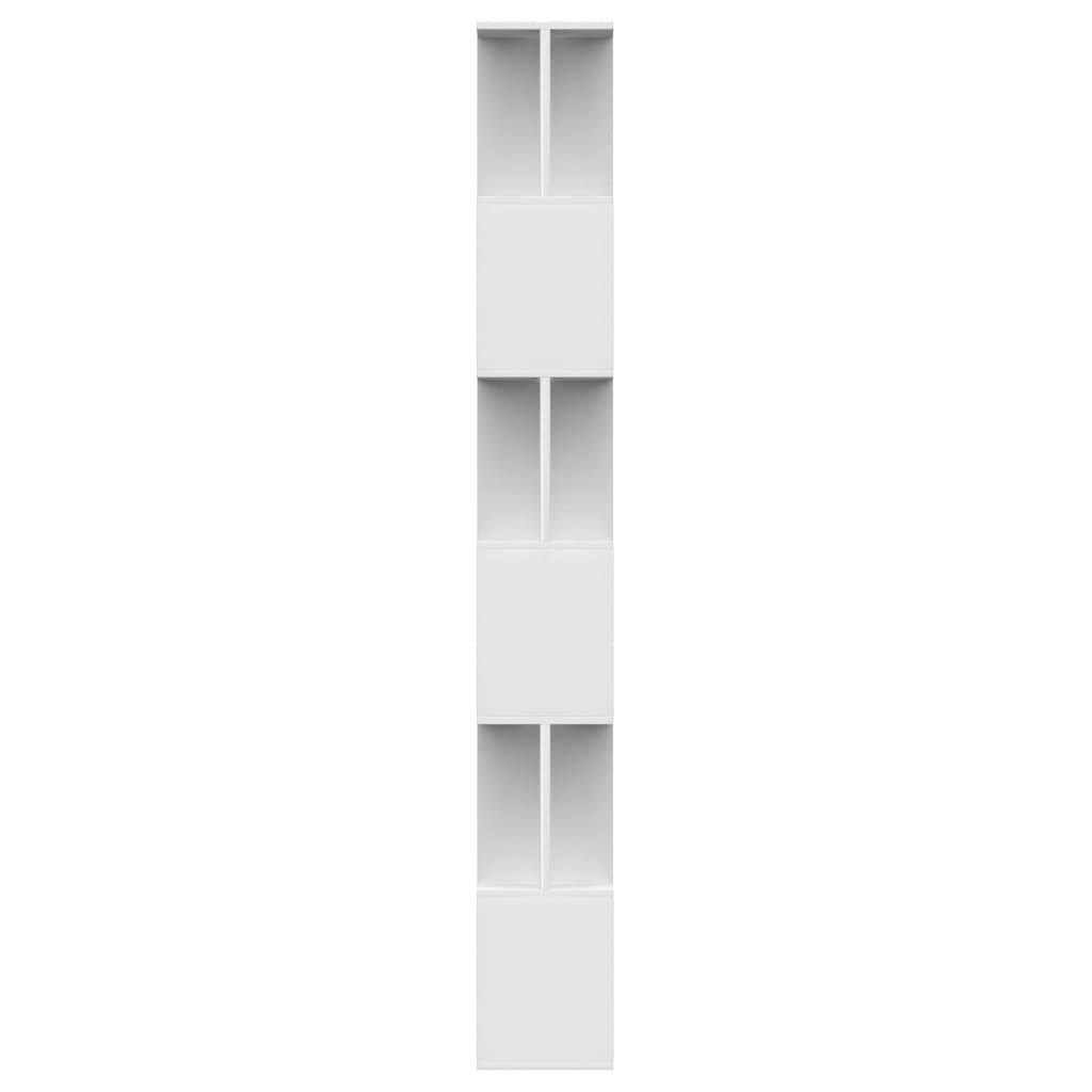 White Chipboard Book Cabinet Room Divider F142