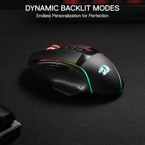 Wireless Gaming Mouse with 10000 DPI and 8 Macro Buttons F29309