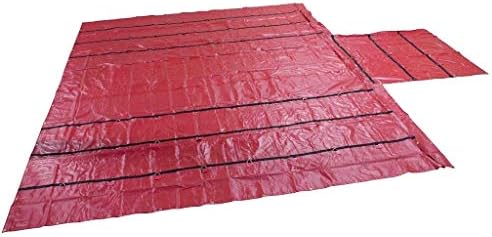 Heavy Duty 18oz Lumber Tarp 24x27 (8' Drop) Green Q39247
