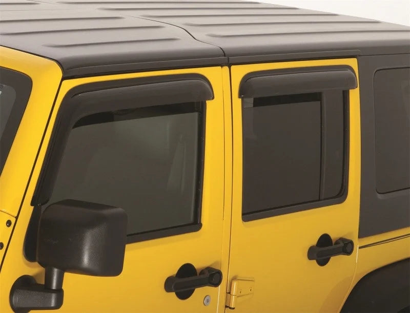 Smoke Ventvisor For Jeep Wrangler Unlimited 4-Door L34439
