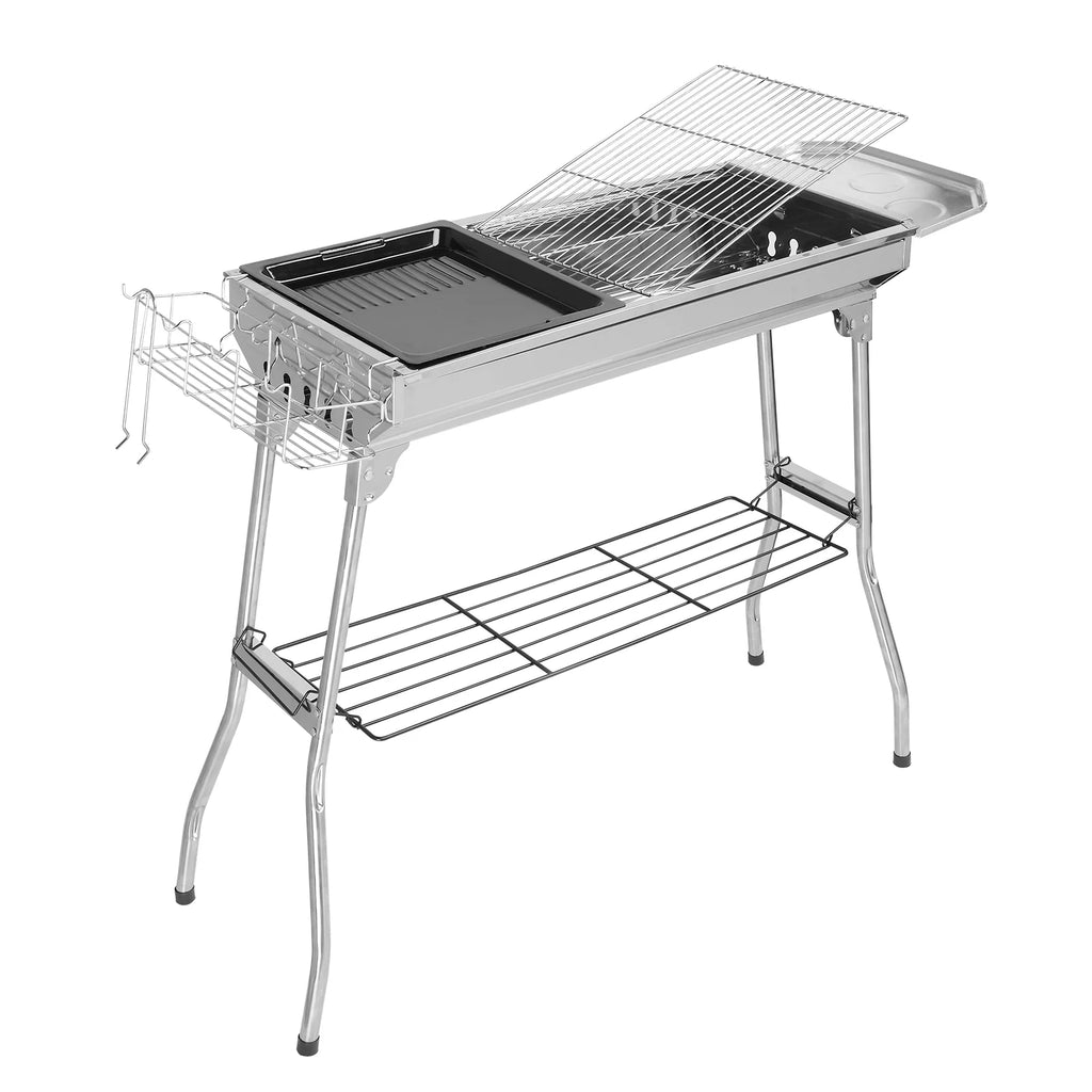 Portable Charcoal Camping Grill 39'' N668959