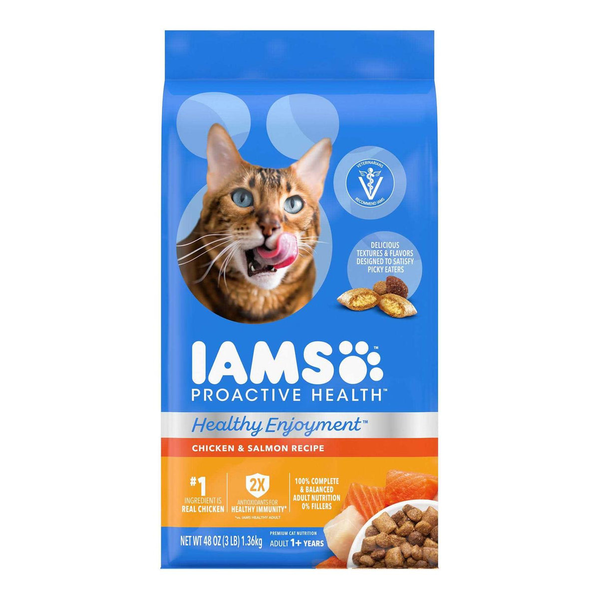 Chicken & Beef Dry Cat Food E935519