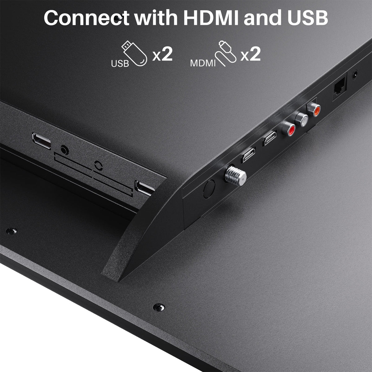 32 Smart RV TV with DVD Player 1080P FHD Android TV Q23268