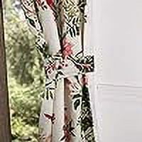 Botanical Curtain Panel 4 Piece Set E2106