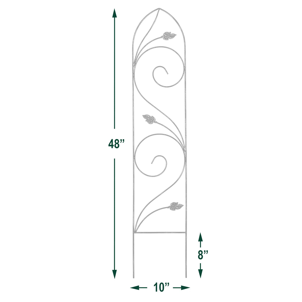 Metal Arched Trellis Q4534