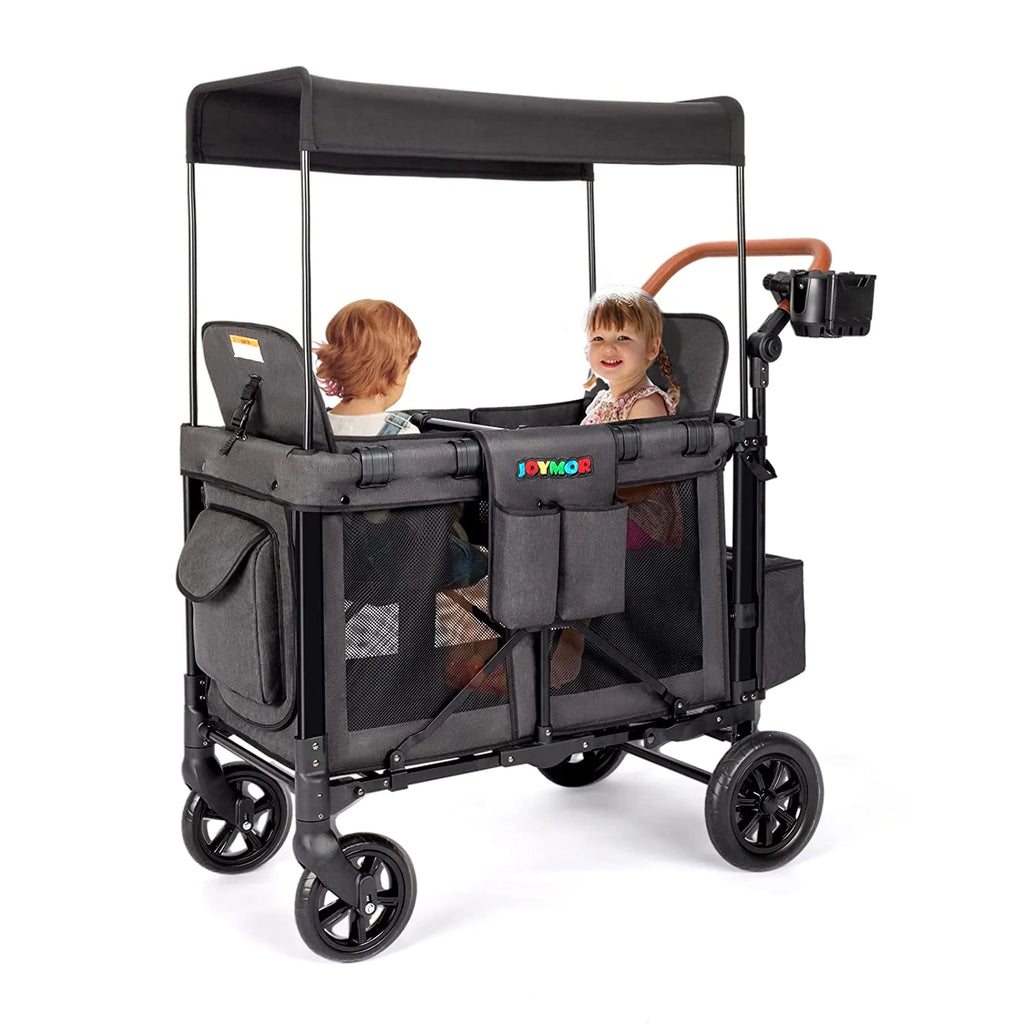 Double Stroller Wagon with 5 Point Harness J22201