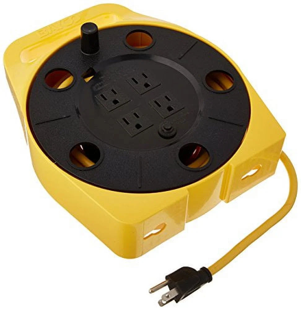 25 Ft. 16/3 Cord Polypropylene Multi-Plug Cord Reel P28130