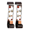 Set of 2 Metal Candle Sconce F4862