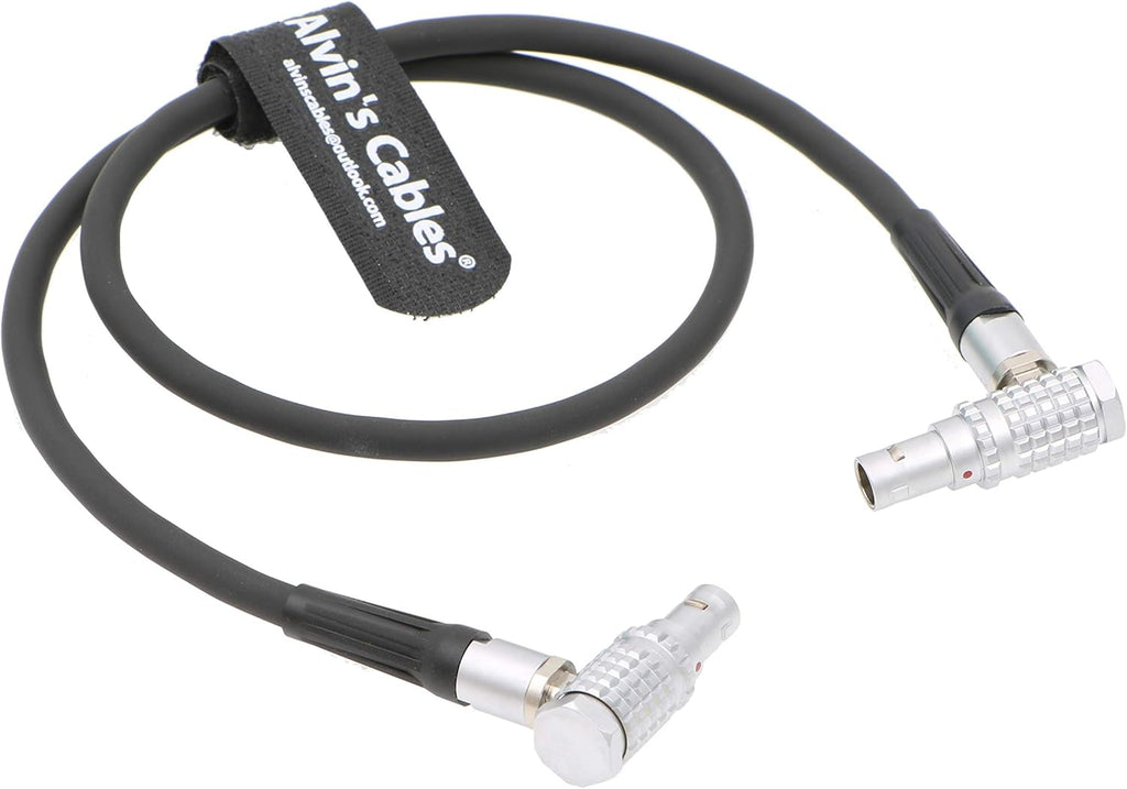 2 Pin Male Right Angle to 2 Pin Camera Power Cable Pack of 2 M6602