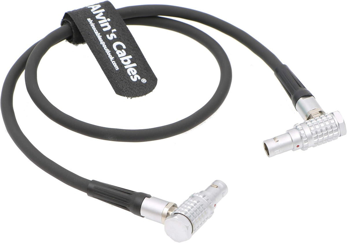 2 Pin Male Right Angle to 2 Pin Camera Power Cable Pack of 2 M6602