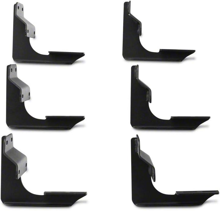Black Steel Running Boards G313