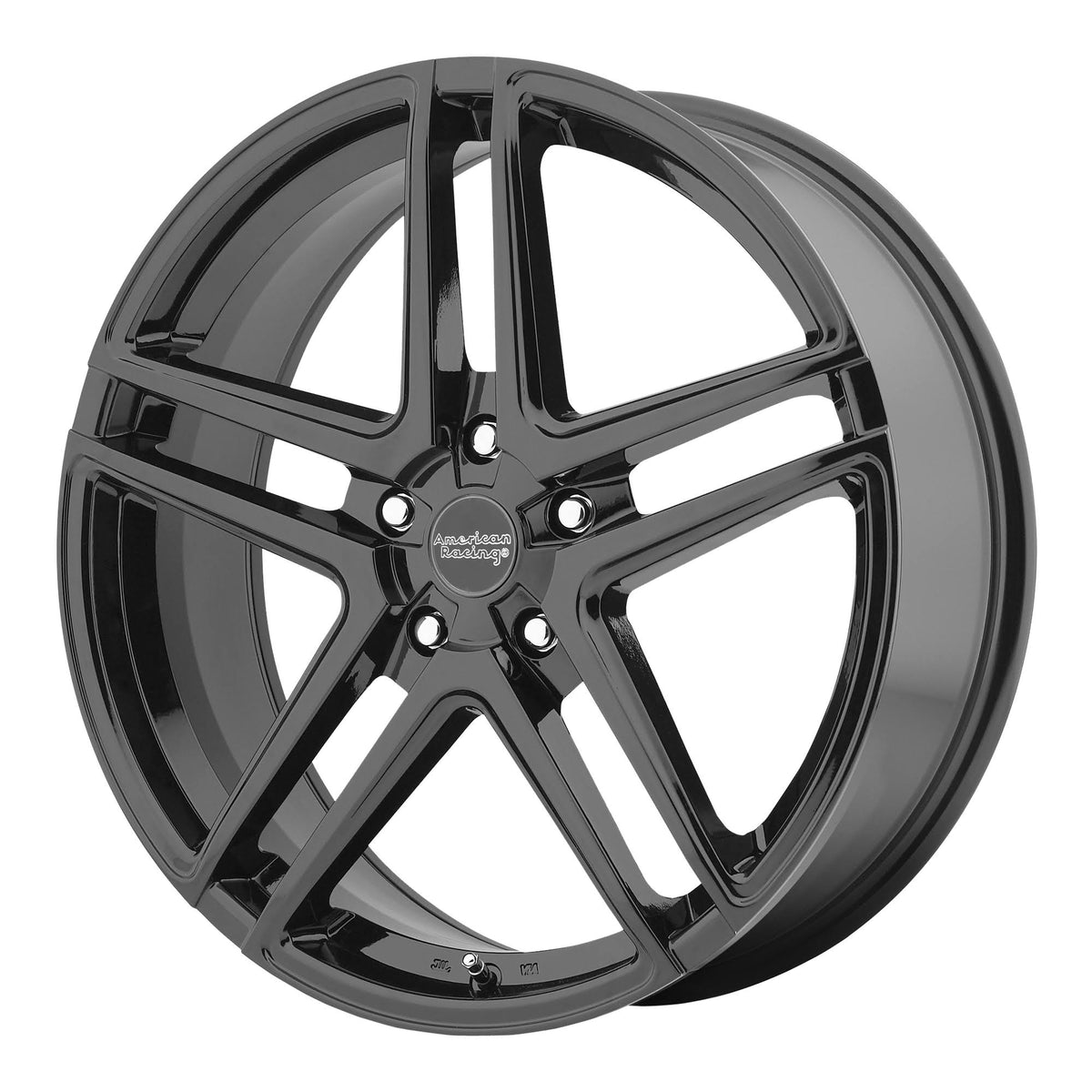 17x7.5 5x112.00 Black Wheel C16315