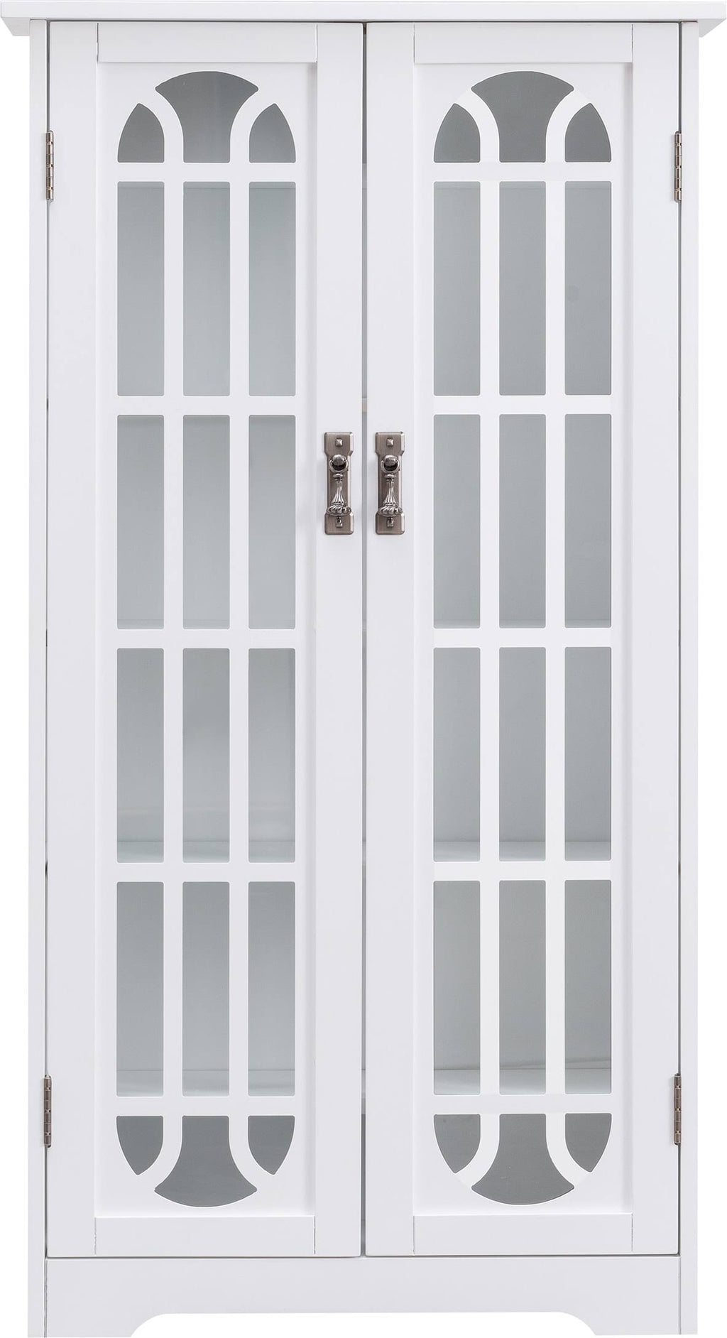 White Display Cabinet with Glass Doors I4769