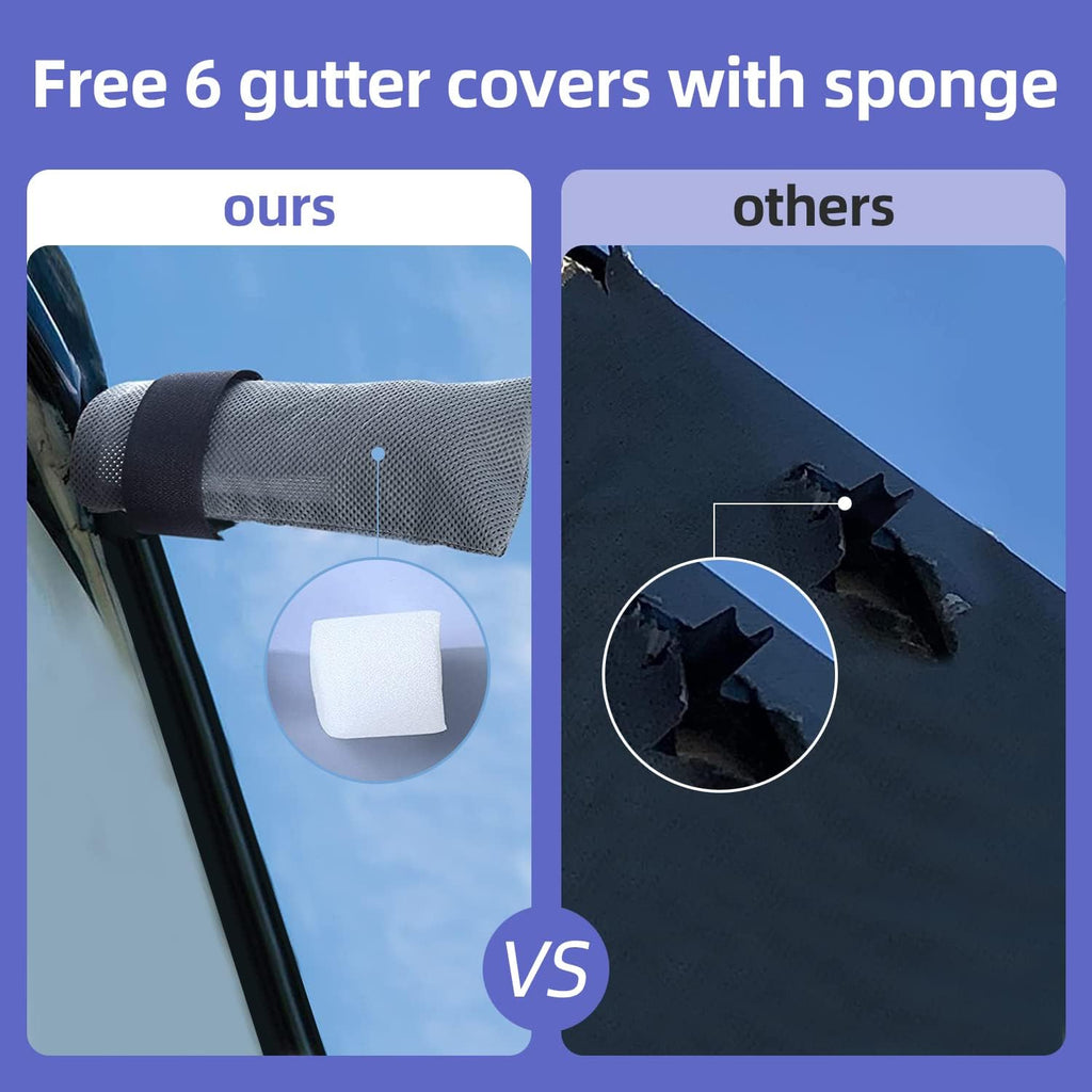 7 Layers Windproof Travel Trailer Cover with Tongue Jack Cover D676901
