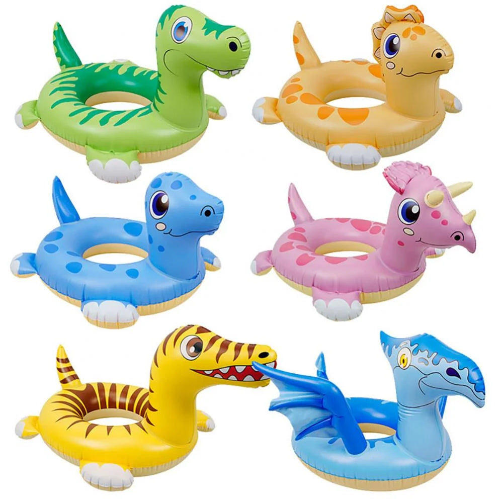 Inflatable Dinosaur Pool Float Swimming Pool Ring Float I930750