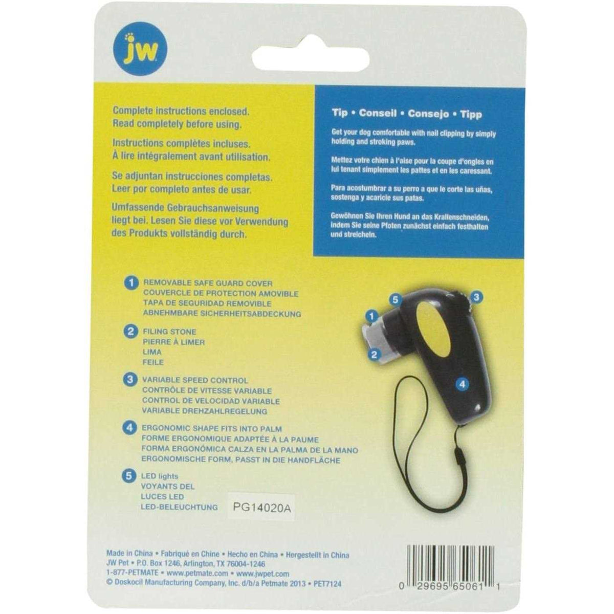 Palm Nail Grinder for Dogs B112