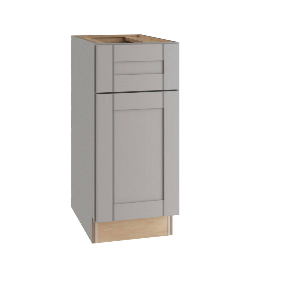 Veiled Gray Shaker Assembled Plywood Base Kitchen Cabinet with Soft Close Y8667