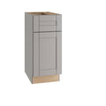 Veiled Gray Shaker Assembled Plywood Base Kitchen Cabinet with Soft Close Y8667