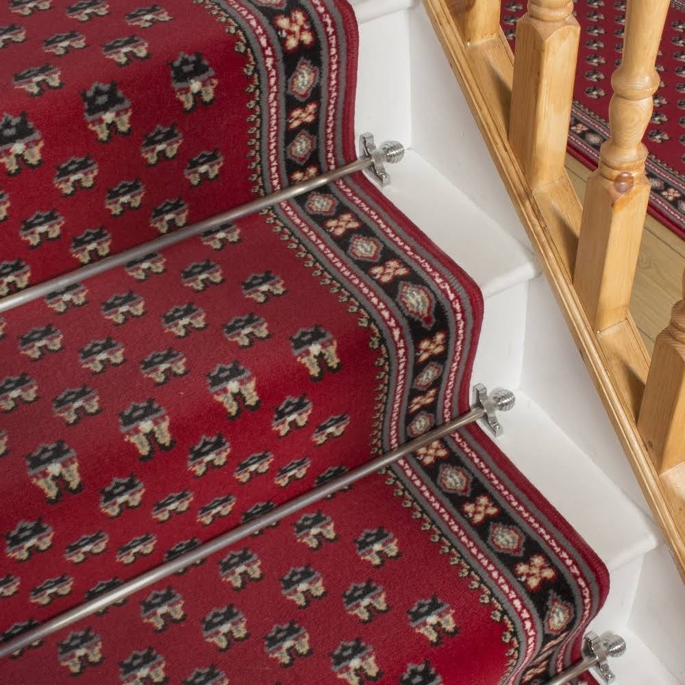 Red Stair Carpet Runner 18 foot E672978