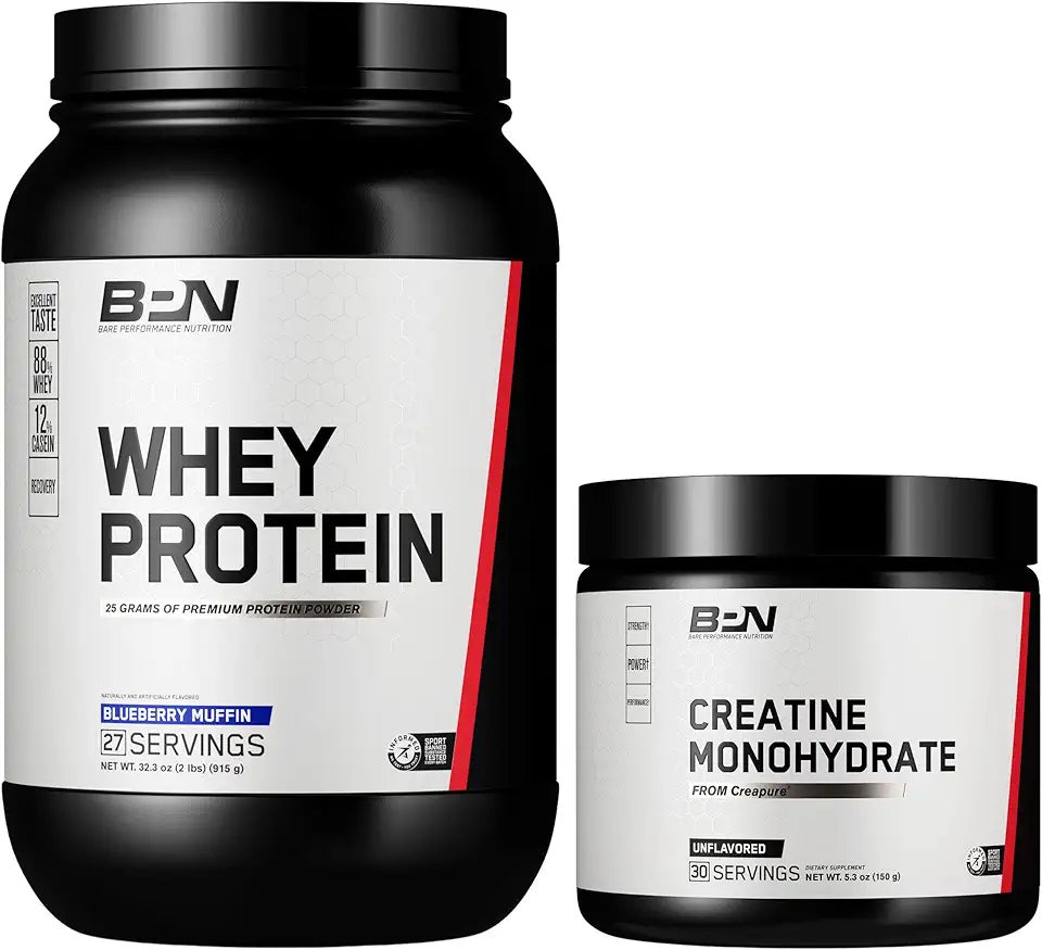 Whey Blueberry Muffin Protein + Creatine Bundle M636