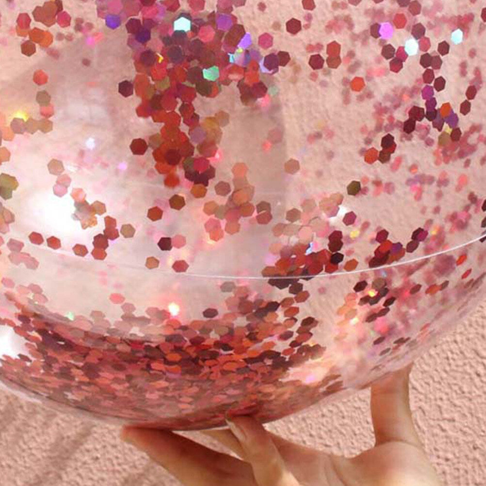 4 Pcs 40CM/60CM Glitter Ball and Pump Set F2589