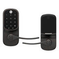 Oil Rubbed Bronze Lever Lock with Z-Wave Plus C153790