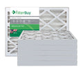 Silver MERV 8 22x26x2 Pleated AC Furnace Air Filter, Pack of 6 I33240