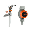 Pulsating Lawn Sprinkler with Water Timer 2 Pack N291