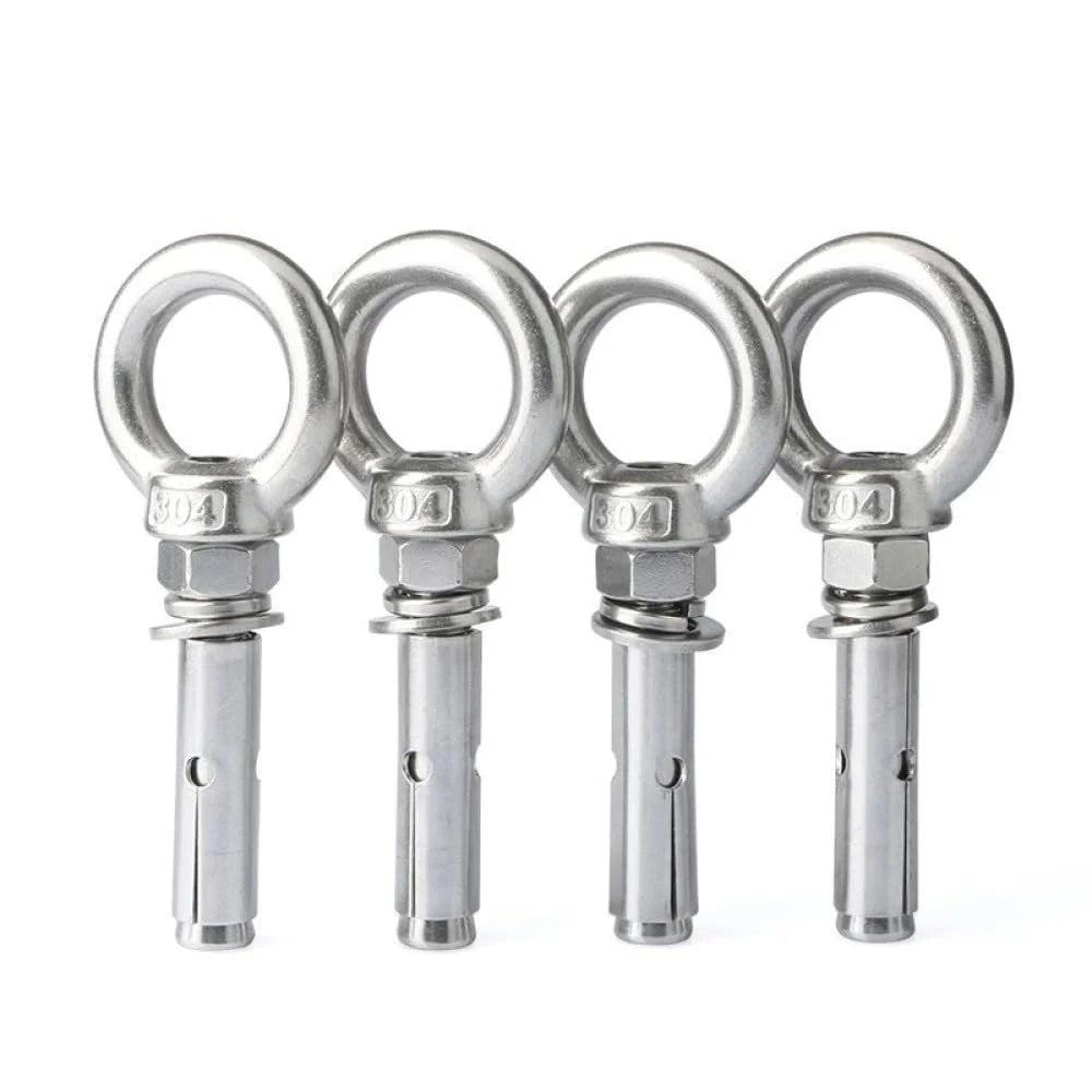 304 Stainless Steel Lifting Eye Bolt M12x100mm U7070