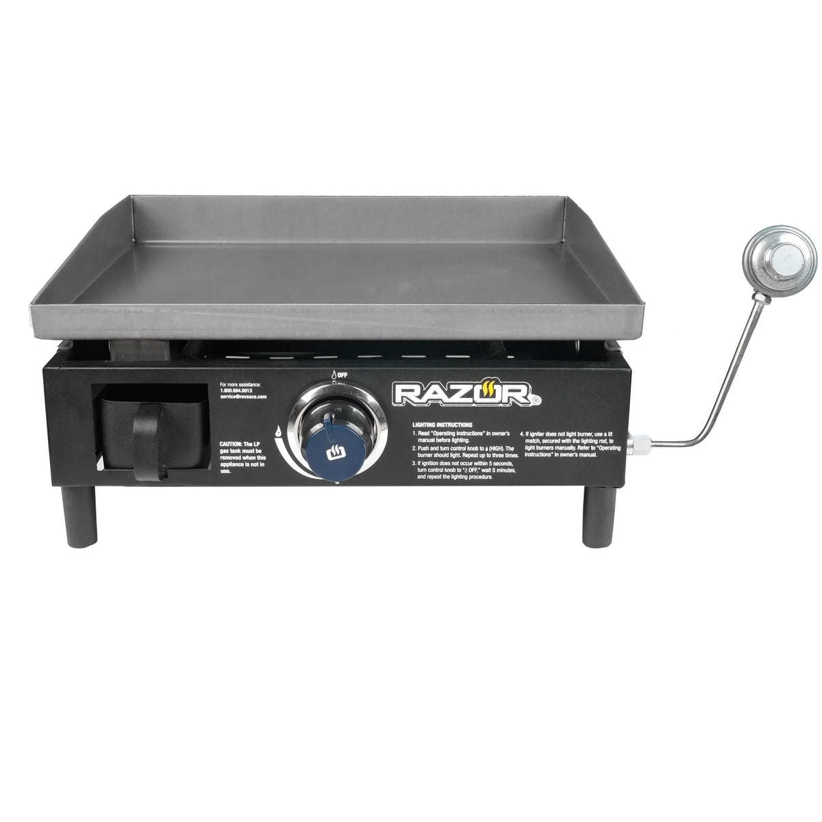 19" Portable 1 Burner LP Propane Gas Grill W108