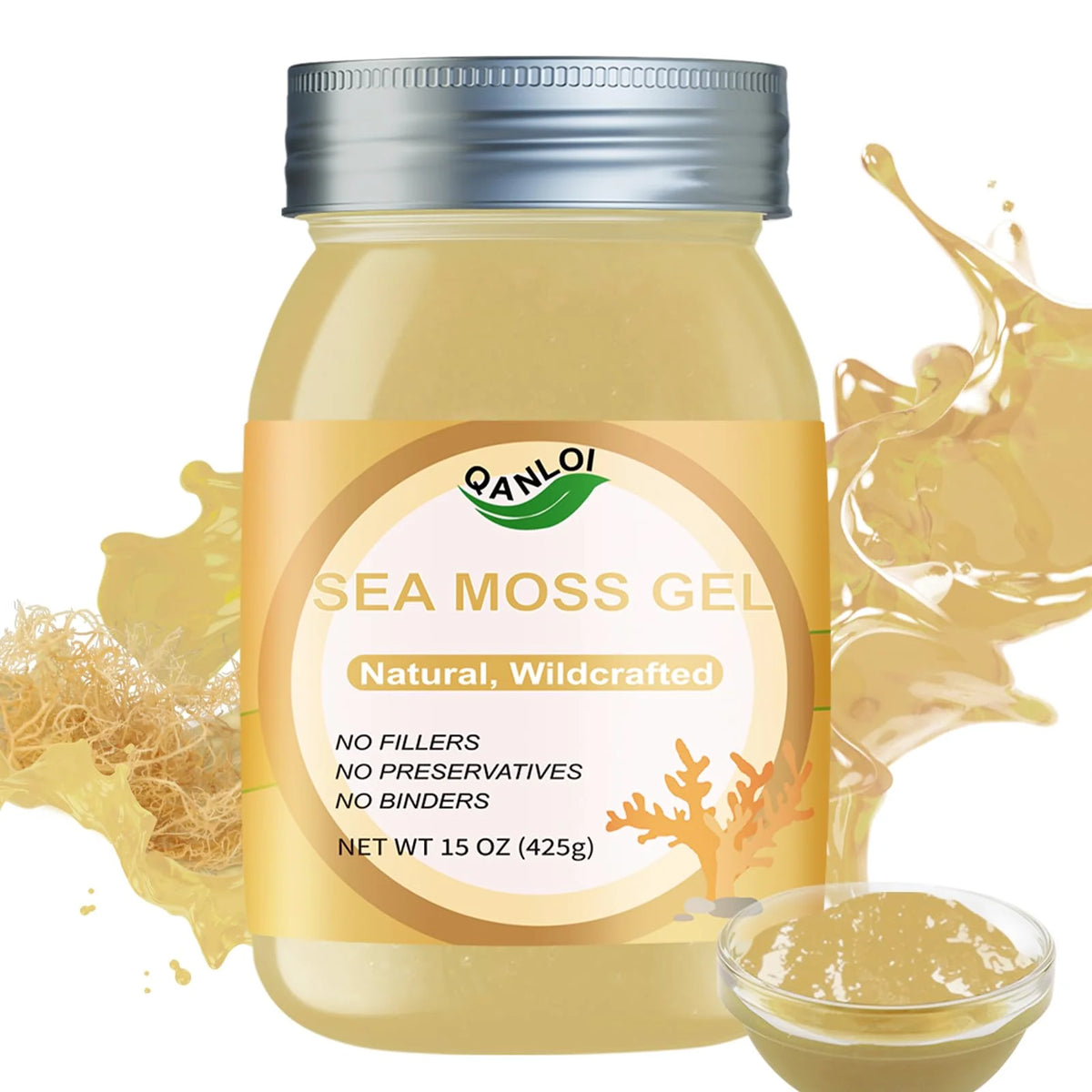 Organic Sea Moss Gel 15 oz V57969