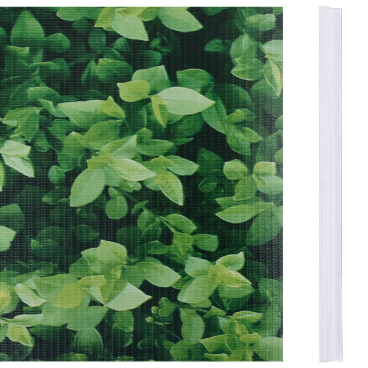 Green PVC Outdoor Privacy Screen with Clips 114.8 ft x 0.6 ft X37799