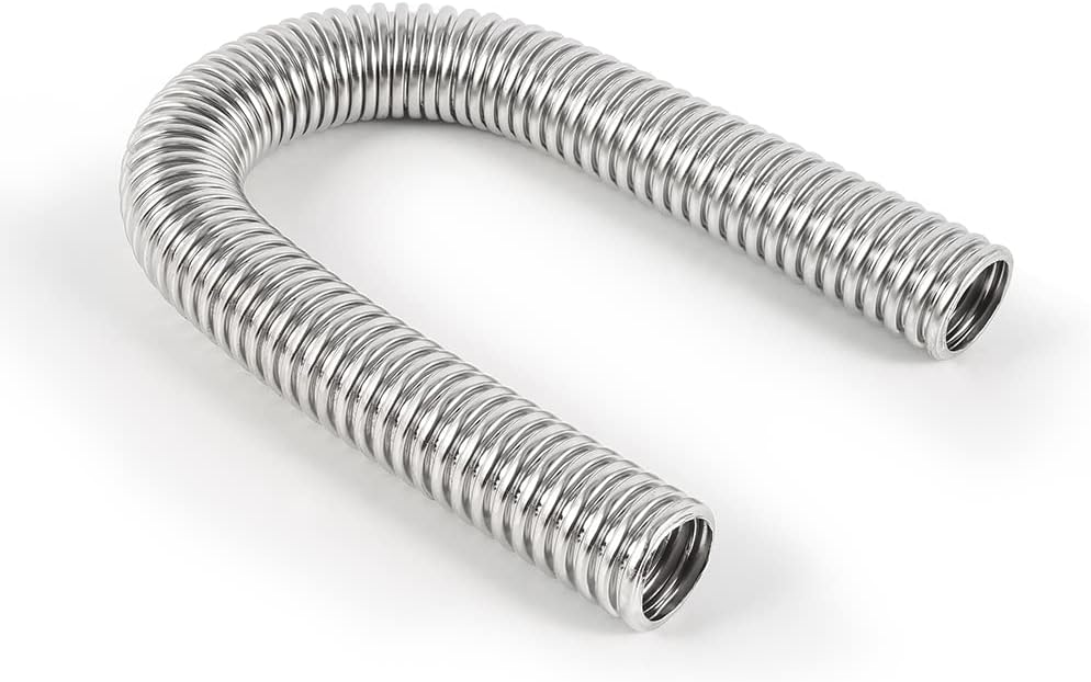 Universal Flexible Stainless Steel Radiator Hose Kit, 24”, Pack of 2 B417
