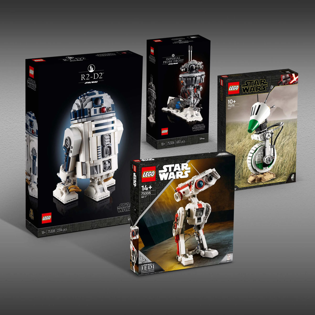 Posable Droid Figure Model Building Kit X250535