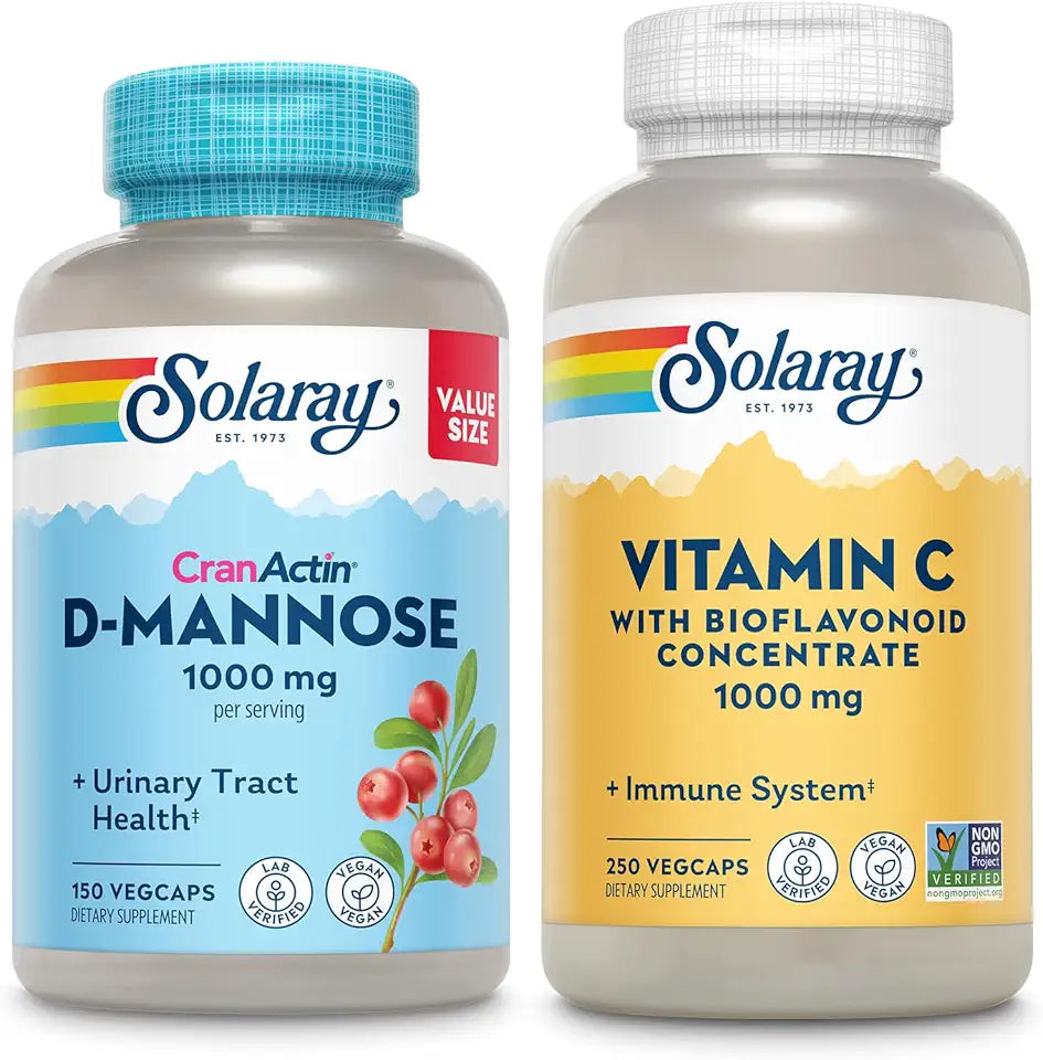D-Mannose 1000mg with Cranberry Extract and Vitamin C 1000mg with Bioflavonoids B690