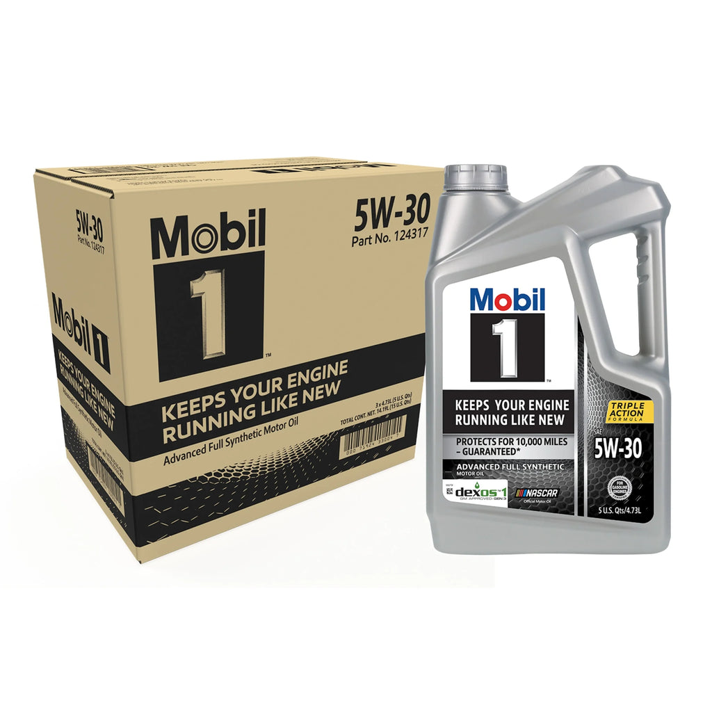 Full Synthetic Motor Oil 5W-30 5 Quart Pack of 3 D294