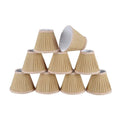 6x22 Fabric Empire Candelabra Shade (Set of 9) X89680