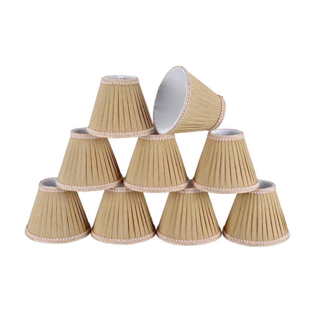 6x22 Fabric Empire Candelabra Shade (Set of 9) X89680