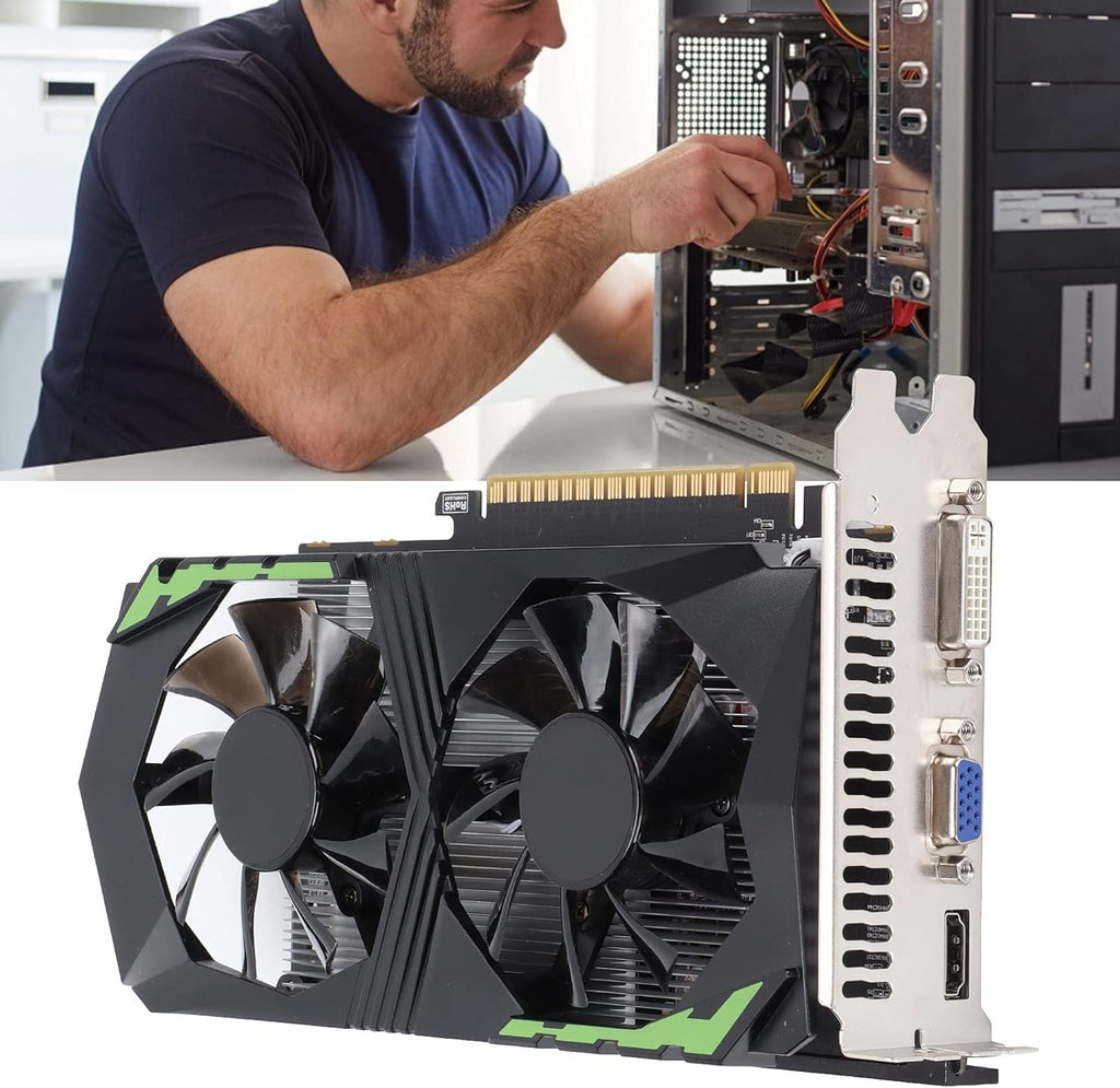 4GB DDR5 128bit Dual Fan Graphics Card D681978