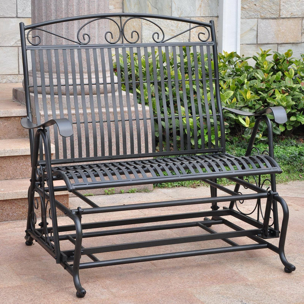 Black Iron Patio Double Glider K4623