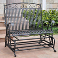 Black Iron Patio Double Glider K4623