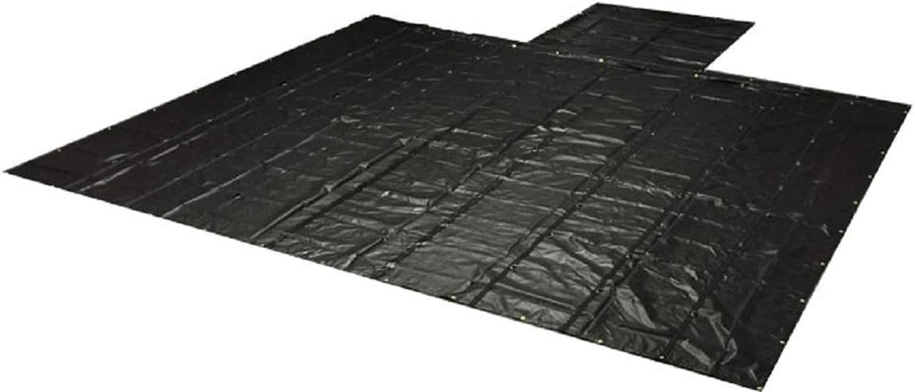 Heavy Duty 18oz Lumber Tarp 24x27 (8' Drop) Green Q39247