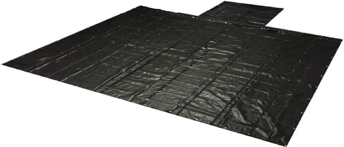 Heavy Duty 18oz Lumber Tarp 24x27 (8' Drop) Green Q39247