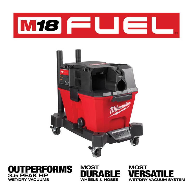 6 Gal. Cordless Wet/Dry Shop Vacuum with Crevice and Utility Nozzle C973