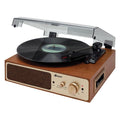 3-Speed Dual Bluetooth Turntable with Cassette Player N42165